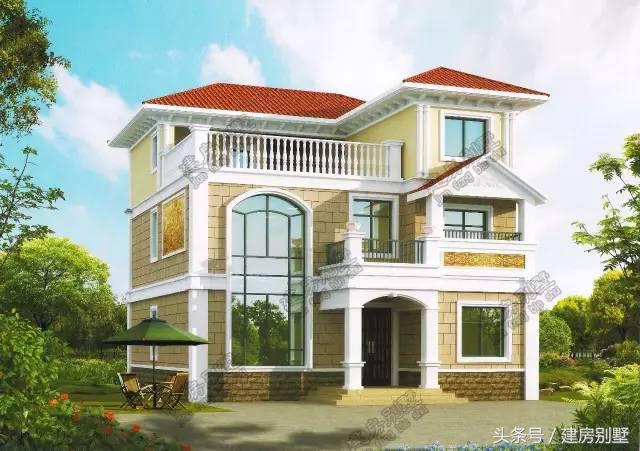 11.3×12.9米三層農村別墅，經典不過時戶型