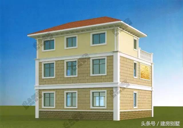 11.3×12.9米三層農村別墅，經典不過時戶型