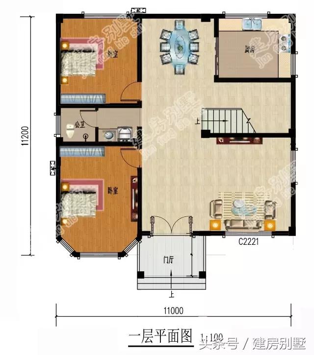11×10.2米兩層農村別墅，甘肅當地難得一見的建筑，不服來曬