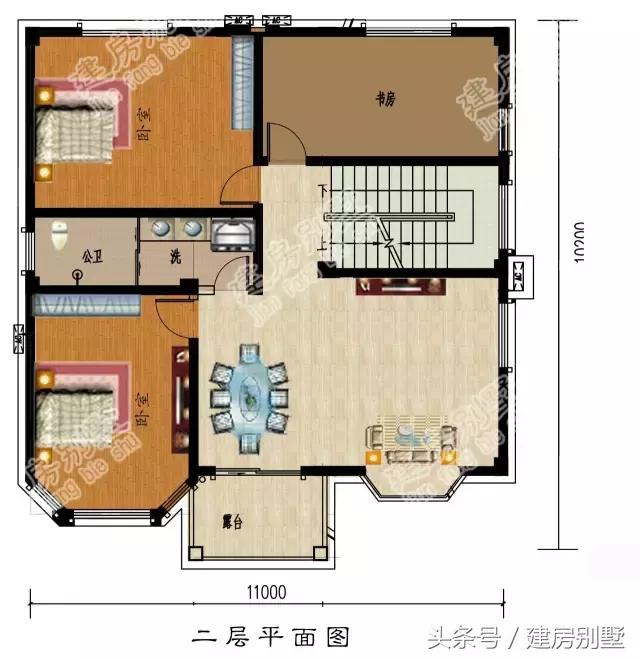 11×10.2米兩層農村別墅，甘肅當地難得一見的建筑，不服來曬