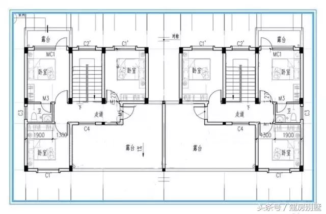 20×9.8米二層兄弟雙拼中式別墅，最美不過“中國美”