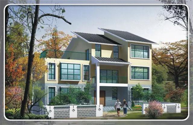 和老婆結(jié)婚5年，是該建一套別墅讓她好好享福，就選這套了