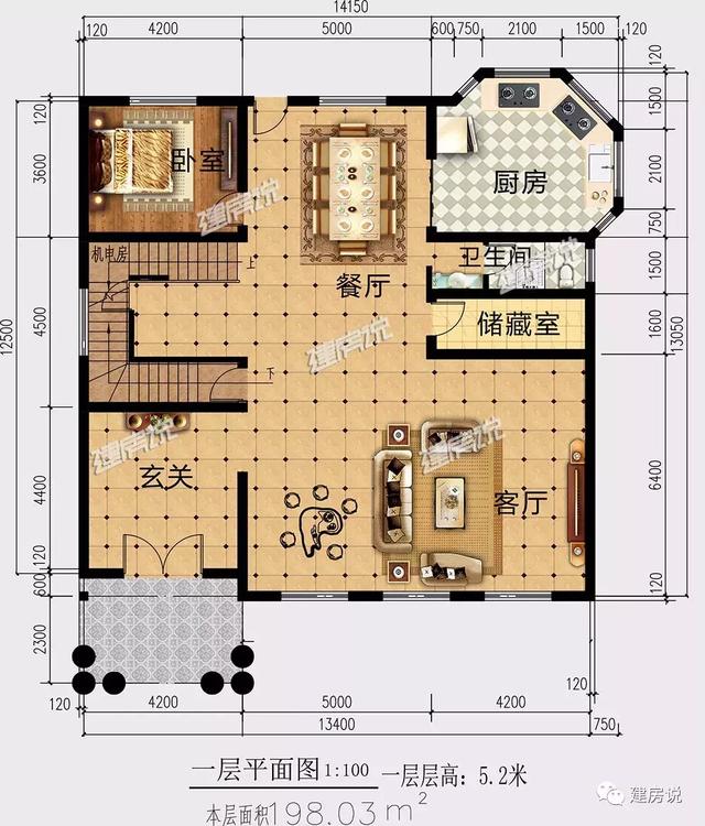 農(nóng)村自建別墅設(shè)計(jì)圖最佳戶型前6名！第2套造價(jià)只要30萬(wàn)，您最喜歡哪一套呢