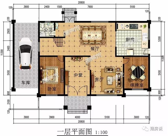 農(nóng)村自建別墅設(shè)計(jì)圖最佳戶型前6名！第2套造價(jià)只要30萬(wàn)，您最喜歡哪一套呢