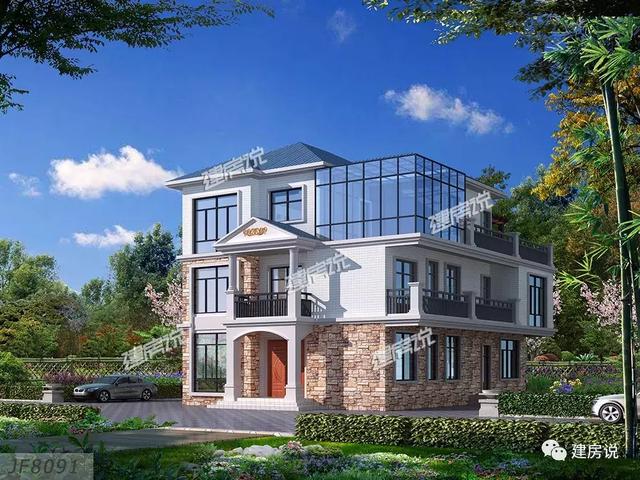 農(nóng)村自建別墅設(shè)計(jì)圖最佳戶型前6名！第2套造價(jià)只要30萬(wàn)，您最喜歡哪一套呢