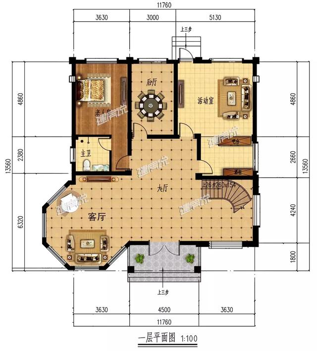 農(nóng)村自建別墅設(shè)計(jì)圖最佳戶型前6名！第2套造價(jià)只要30萬(wàn)，您最喜歡哪一套呢