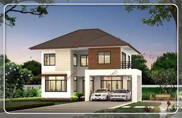 11X7.5米二層現(xiàn)代農(nóng)村別墅，20萬造價，為你兒子建一套吧