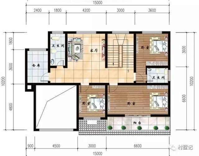 父母在，不遠行，既然不能長期陪伴父母，至少有這套農村別墅居住
