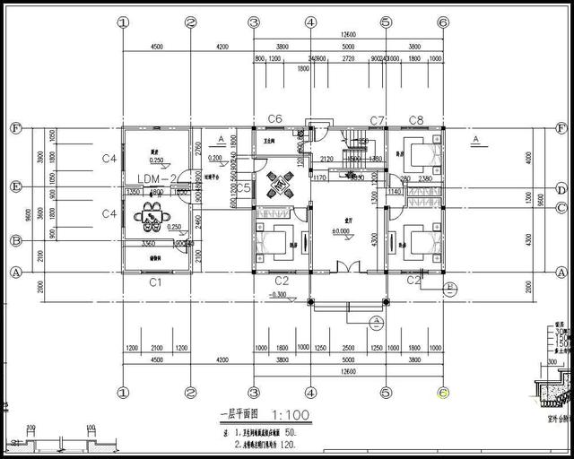 18萬帶堂屋的二層農村別墅，廚房單獨建好不好 含平面和立面圖