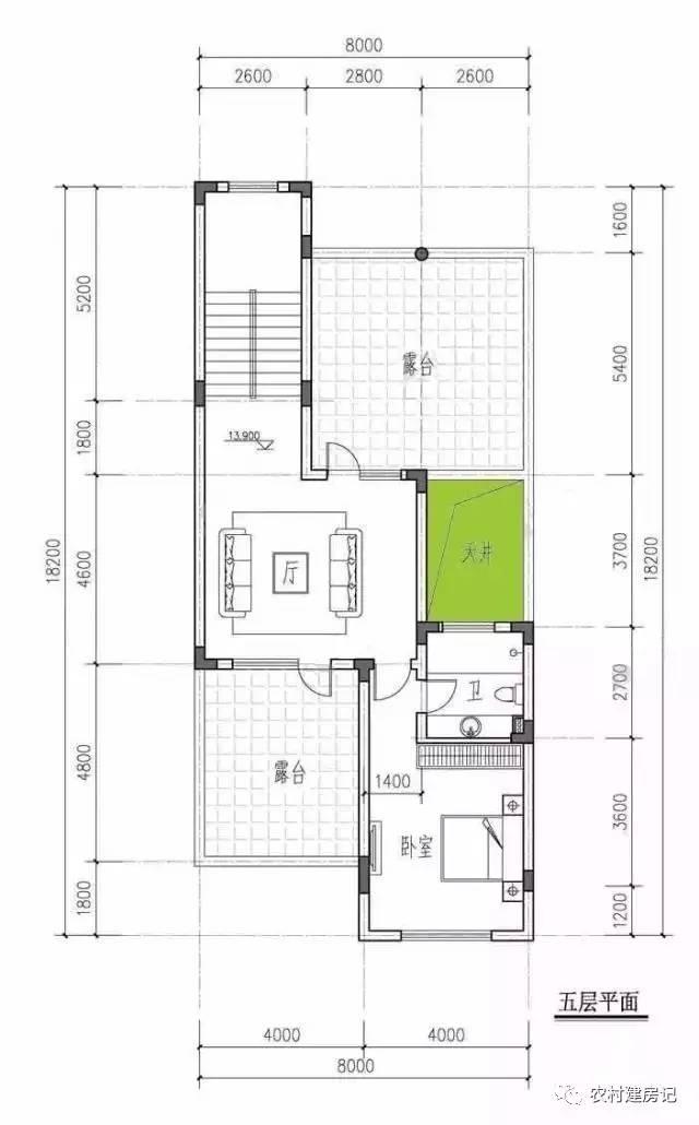 兩邊有鄰居不能開窗怎么辦？看這款別墅設計讓你的房屋采光通透