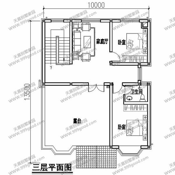 6套面寬10米左右的別墅圖紙，用地面寬小就這樣建！