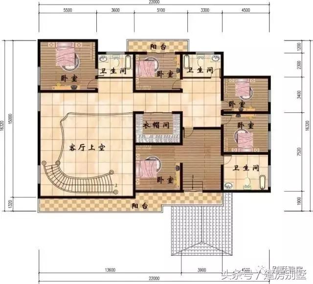 22×15米三層農村別墅，史上最“奇葩”的建筑和布局