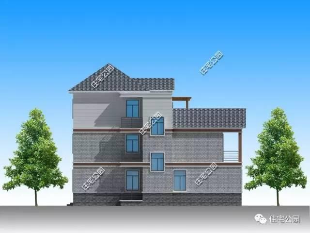 35萬就能蓋起這樣一棟別墅，3層設(shè)計(jì)還帶挑空客廳，喜歡嗎？