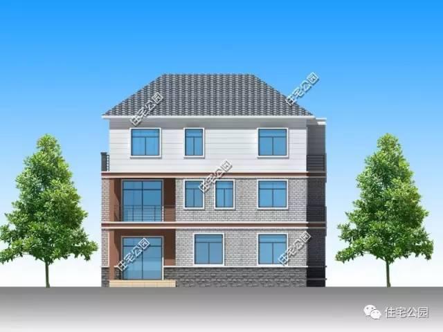 35萬就能蓋起這樣一棟別墅，3層設(shè)計(jì)還帶挑空客廳，喜歡嗎？