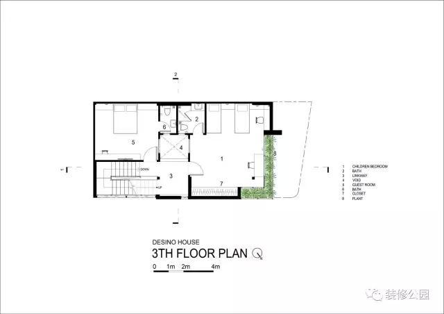 6.5米X11米，滿眼綠色的鄉村別墅，含平面圖