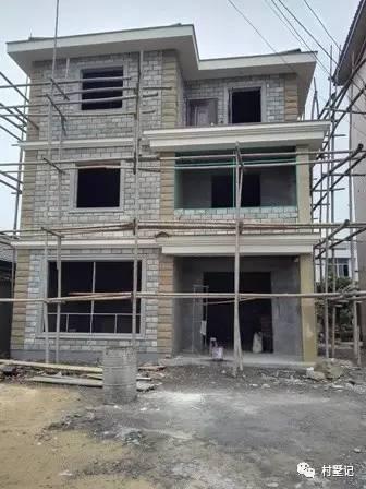浙江30萬建三層農村別墅，真實建造過程，費用詳細