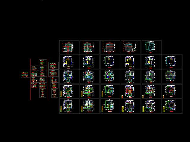 擁有一棟現代別墅是怎樣一種體驗？全套農村三層現代別墅設計圖