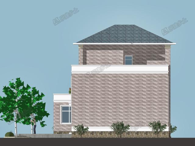 三層農(nóng)村自建民宅，專為兩代人居住設(shè)計