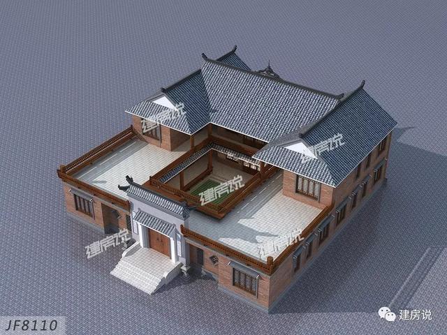 擁有一棟中式別墅，是多少人的夢想，建一個(gè)溫馨恬靜的安樂窩度過慢悠悠的溫暖歲月。