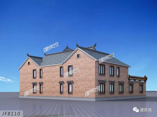 擁有一棟中式別墅，是多少人的夢想，建一個(gè)溫馨恬靜的安樂窩度過慢悠悠的溫暖歲月。