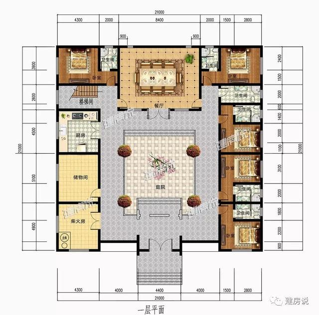 擁有一棟中式別墅，是多少人的夢想，建一個(gè)溫馨恬靜的安樂窩度過慢悠悠的溫暖歲月。