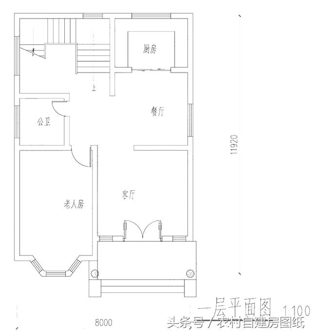 4款小戶型別墅圖，100平以內的二層農村房，又精致又溫馨，造價不貴隨便建