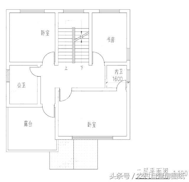 4款小戶型別墅圖，100平以內的二層農村房，又精致又溫馨，造價不貴隨便建