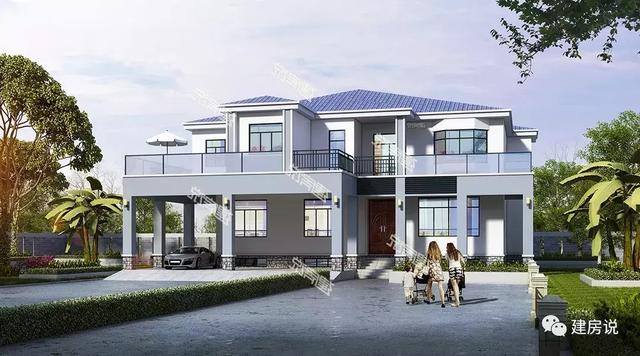 這6套農(nóng)村別墅圖超氣派！配露臺陽光房茶室影音室，室內(nèi)配備應(yīng)有盡有，隨便建上那套，一輩子就值了。