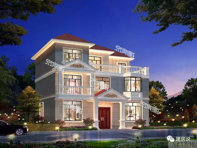 這6套農(nóng)村別墅圖超氣派！配露臺陽光房茶室影音室，室內(nèi)配備應(yīng)有盡有，隨便建上那套，一輩子就值了。