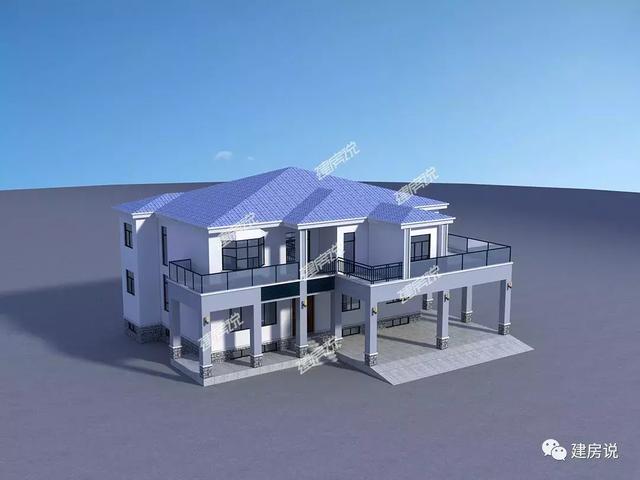 這6套農(nóng)村別墅圖超氣派！配露臺陽光房茶室影音室，室內(nèi)配備應(yīng)有盡有，隨便建上那套，一輩子就值了。