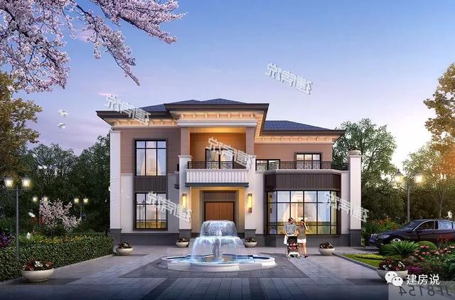 這6套農(nóng)村別墅圖超氣派！配露臺陽光房茶室影音室，室內(nèi)配備應(yīng)有盡有，隨便建上那套，一輩子就值了。