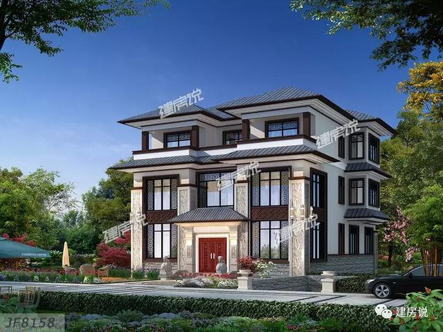 這6套農(nóng)村別墅圖超氣派！配露臺陽光房茶室影音室，室內(nèi)配備應(yīng)有盡有，隨便建上那套，一輩子就值了。