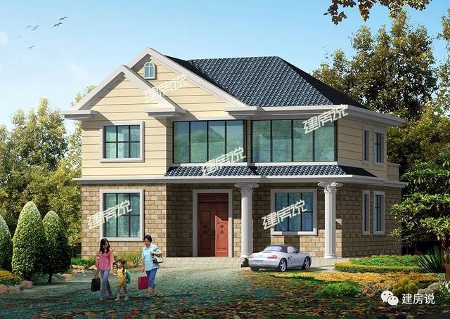  大房子有大房子的氣派，小房子有小房子的溫馨，推薦36款別墅圖，你喜歡哪個呢