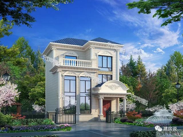  大房子有大房子的氣派，小房子有小房子的溫馨，推薦36款別墅圖，你喜歡哪個呢