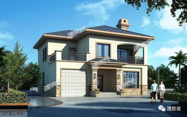  大房子有大房子的氣派，小房子有小房子的溫馨，推薦36款別墅圖，你喜歡哪個呢