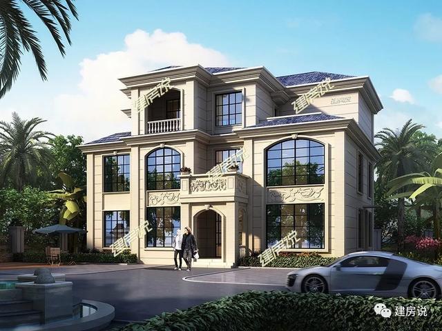  大房子有大房子的氣派，小房子有小房子的溫馨，推薦36款別墅圖，你喜歡哪個呢