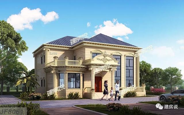  大房子有大房子的氣派，小房子有小房子的溫馨，推薦36款別墅圖，你喜歡哪個呢