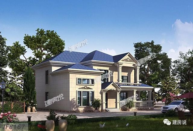  大房子有大房子的氣派，小房子有小房子的溫馨，推薦36款別墅圖，你喜歡哪個呢