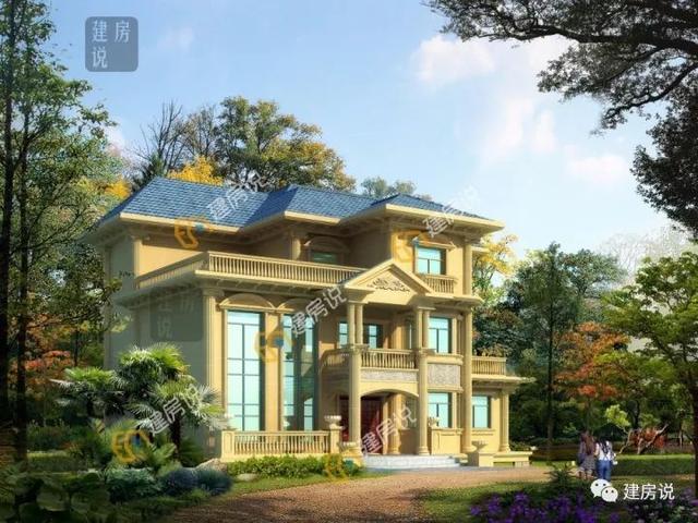  大房子有大房子的氣派，小房子有小房子的溫馨，推薦36款別墅圖，你喜歡哪個呢