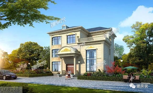  大房子有大房子的氣派，小房子有小房子的溫馨，推薦36款別墅圖，你喜歡哪個呢