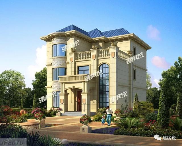  大房子有大房子的氣派，小房子有小房子的溫馨，推薦36款別墅圖，你喜歡哪個呢