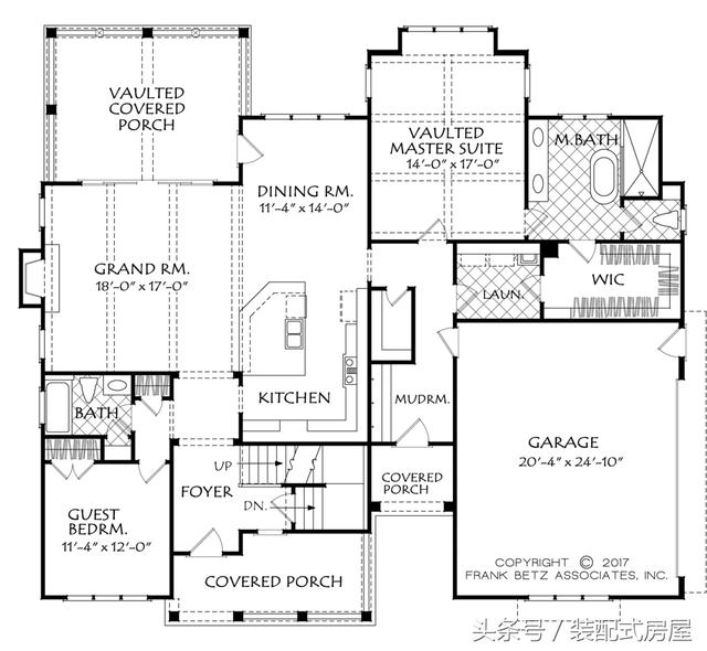 5款歐式坡頂輕鋼龍骨別墅配平面圖，有興趣的可以參考一下