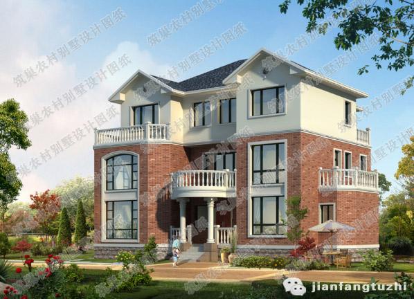 復式三層70萬180㎡別墅施工圖，帶地下室酒窖家庭影院吧臺，將住房和娛樂完美結合的農村別墅戶型圖