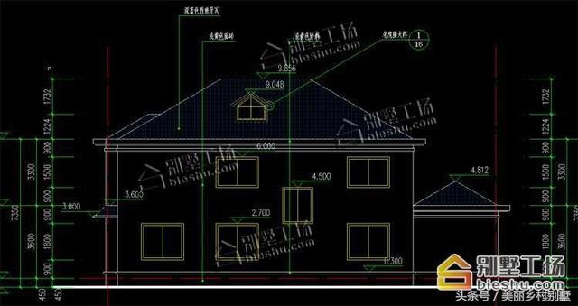 二層簡歐風格復式別墅圖，空間寬敞，住起來更舒心。