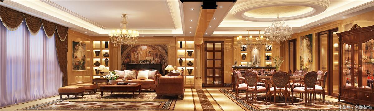 400平的豪華別墅，充滿愜意和浪漫的歐式風，真正的奢華上檔次