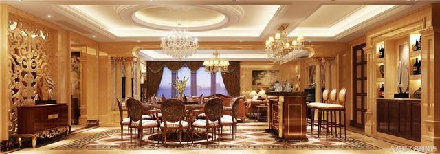 400平的豪華別墅，充滿愜意和浪漫的歐式風，真正的奢華上檔次