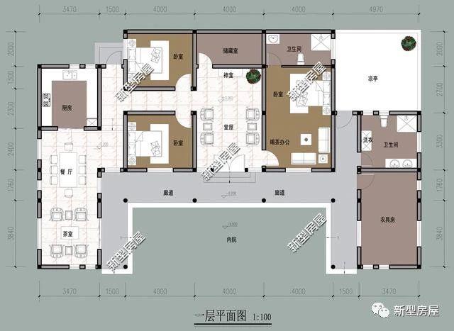 6套農村養老別墅圖，簡單卻別致中式小院堪稱最美！