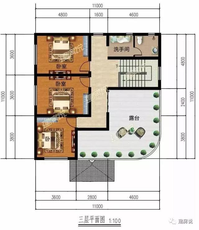 5款三層超高性價比的農村別墅設計圖，最高不超30萬，你確定不了解下嗎？