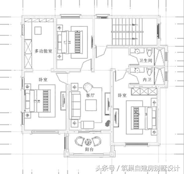 農(nóng)村自建別墅圖實(shí)拍案例：11x10米三層自建房設(shè)計(jì)效果圖+平面圖，相當(dāng)經(jīng)濟(jì)適用