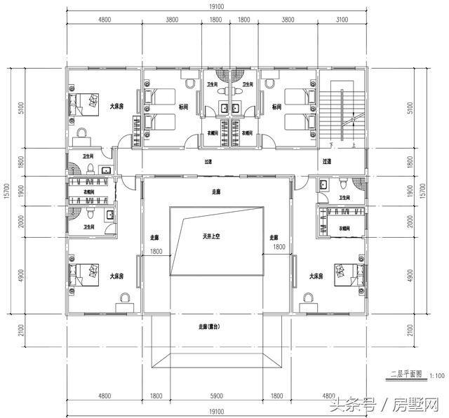 一款十分經典的新中式別墅圖紙設計，完美演繹中式傳統設計！